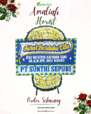 Papan Bunga Duka di Tomarundung