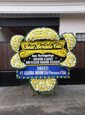 Papan Bunga Duka di Tomarundung